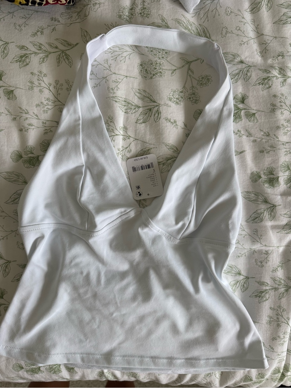 NWT Free people White Halter tank